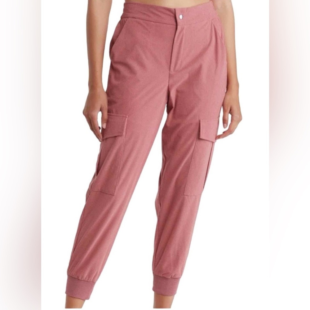 Area Stars Mauve Waffle Cargo Pants